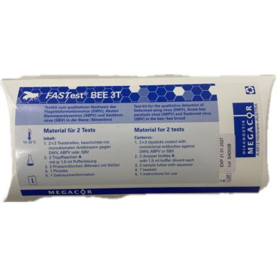 kit detección virus FASTest BEE 3T